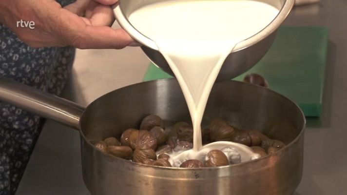 Aquí la Tierra -  Receta de crema de castañas