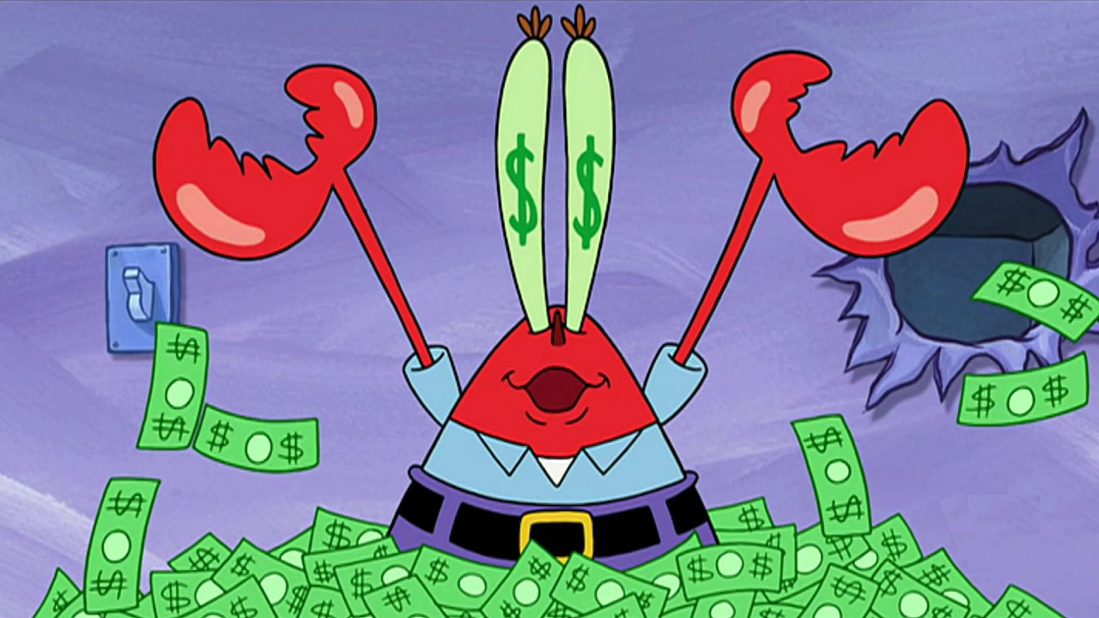 La caja de seguridad del Sr. Cangrejo - Bob Esponja | Ver