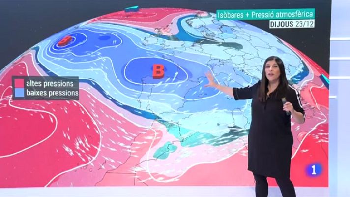 El temps - Anticicló fins dimarts vinent i després més moviment
