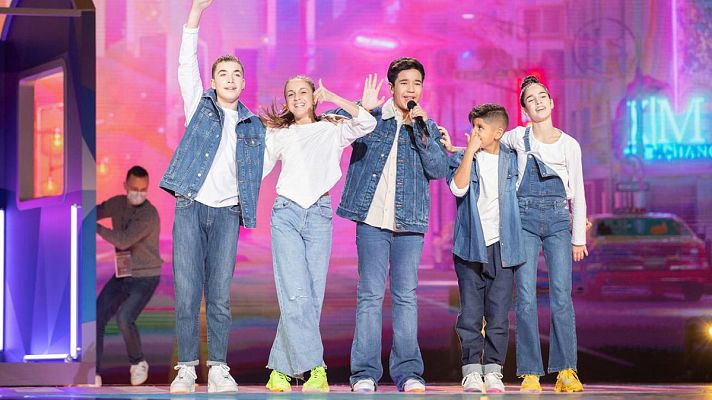 Eurovisión Junior - Segundo ensayo de Levi