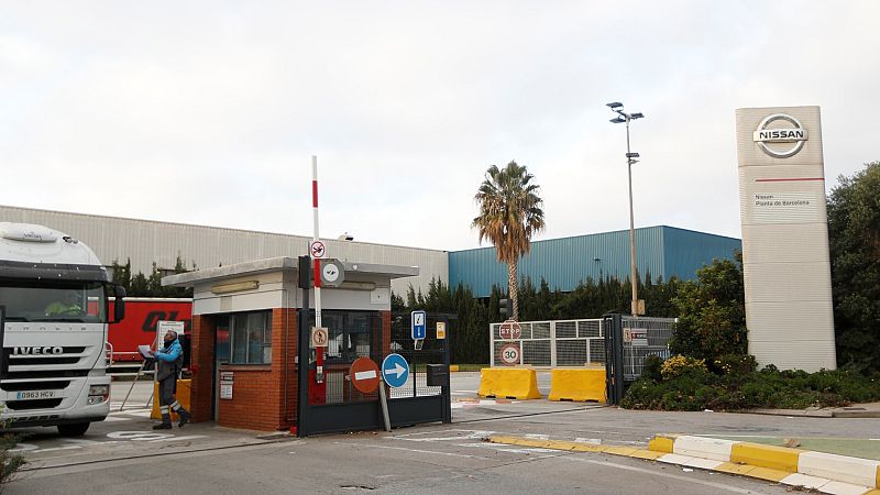 Último día de actividad en la fábrica de Nissan de Barcelona
