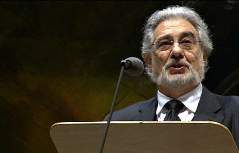 Plácido Domingo canta en la 'Fiesta de la Libertad' de Berlín