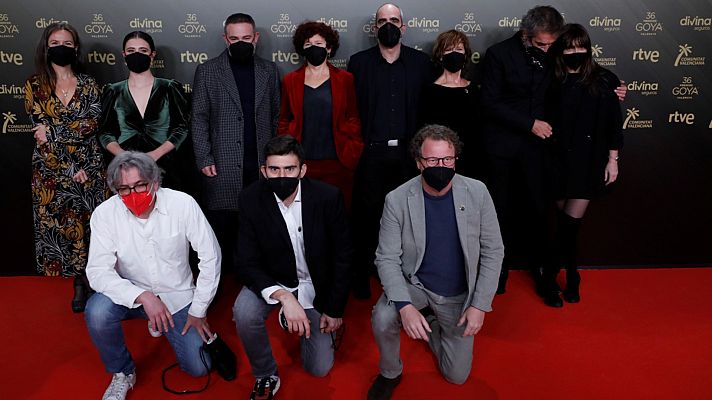 Telediario 2 - Encuentro de los nominados en la próxima edición de los Premios Goya