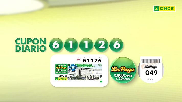 Sorteos ONCE - Sorteo ONCE - 16/12/21