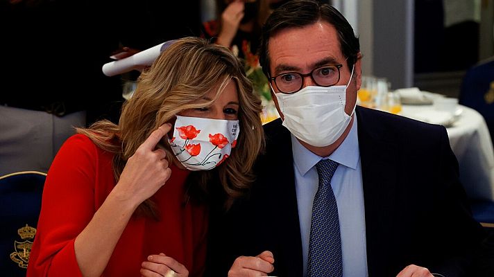 La hora de La 1 - Garamendi: "Sería triste no llegar a acuerdo"