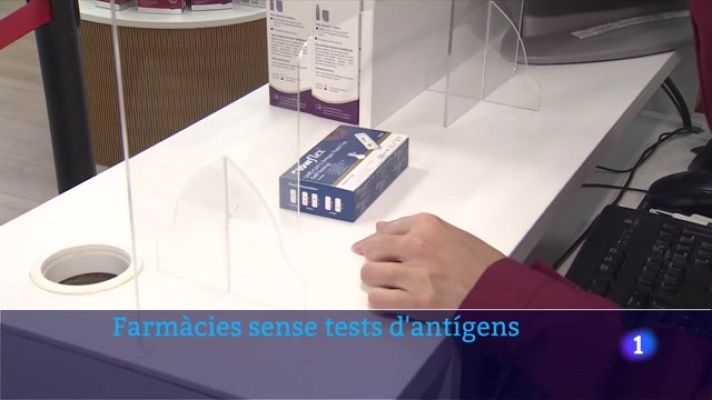L'Informatiu - Trobar un test d'antígens a les farmàcies: missió gairebé impossible