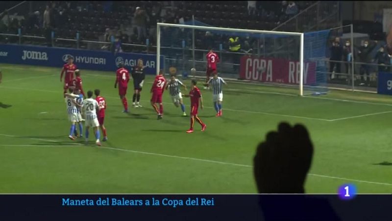 Maneta del Balears a la Copa