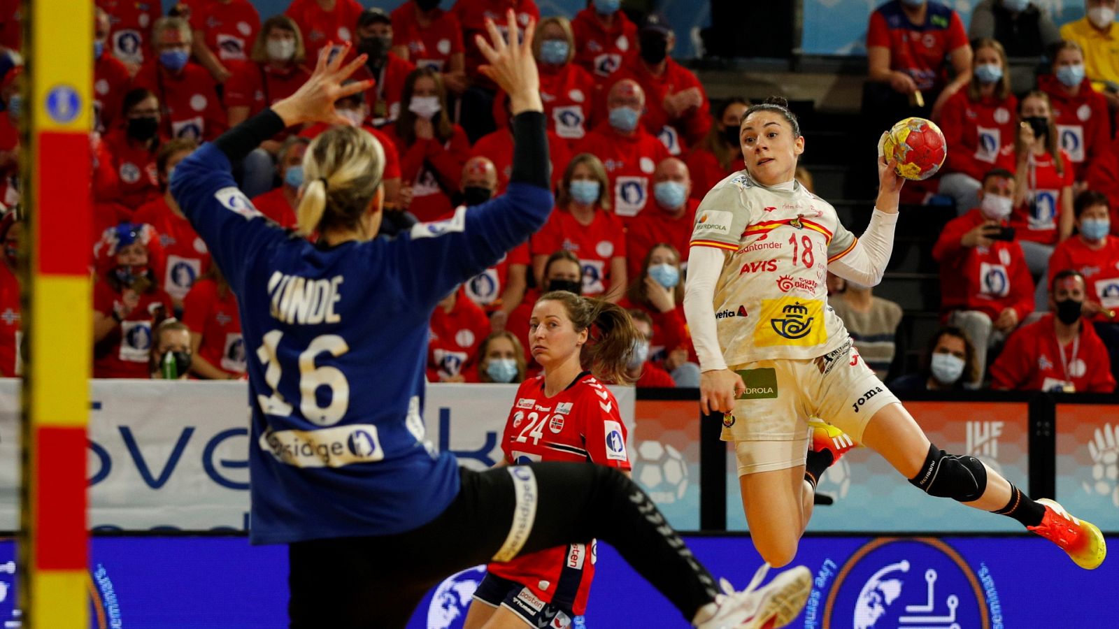 Balonmano - Campeonato del Mundo femenino. 2ª semifinal: Noruega - España - ver ahora