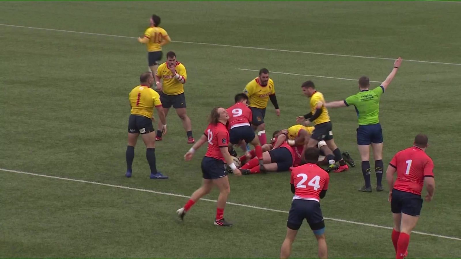 Rugby - Campeonato de Europa masculino: Países Bajos - España - ver ahora