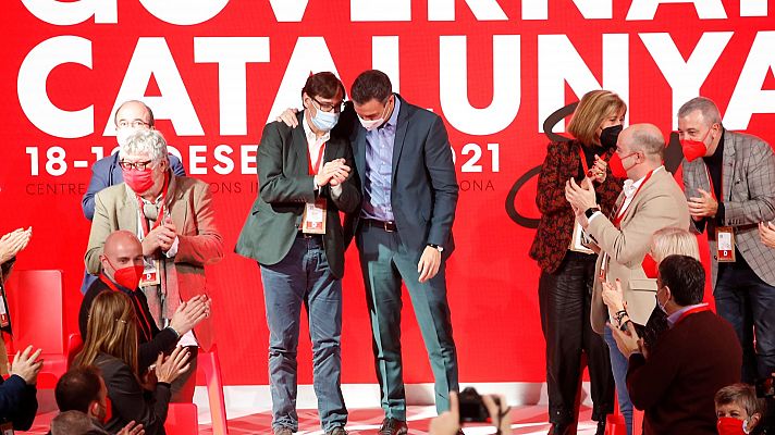 Telediario Fin de Semana - El PSOE apela al "sentido común" sobre el uso del catalán