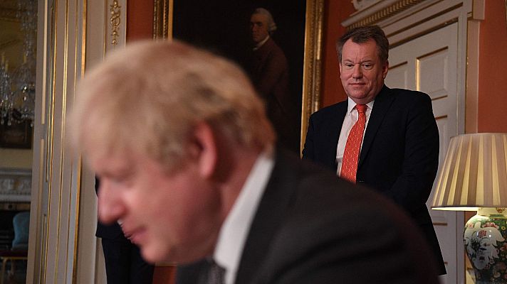 Telediario Fin de Semana - El negociador británico del Brexit, David Frost, presenta su dimisión