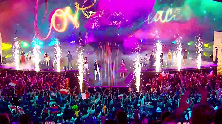 Eurovisión Junior - Los candidatos de Eurovisión Junior 2021 cantan "Imagine"