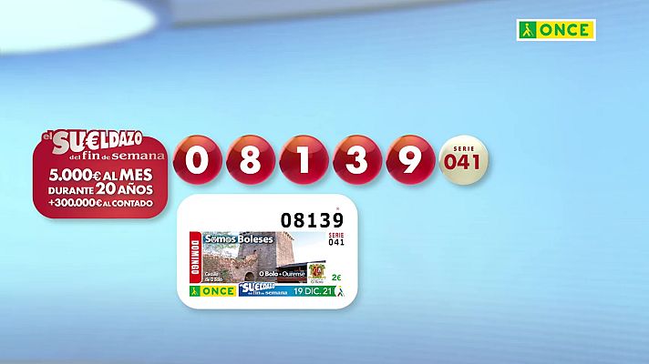 Sorteos ONCE - Sorteo ONCE - 19/12/21