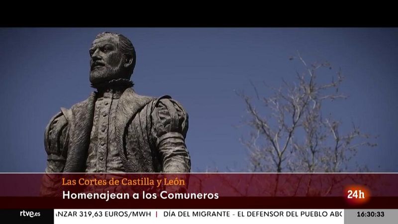 Parlamento - Otros parlamentos - Las Cortes de CyL homenajean a los comuneros - 18/12/2021