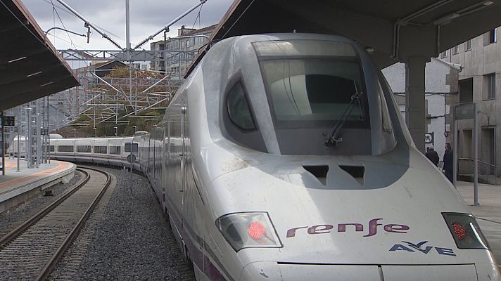 Telexornal - Galicia - Chega o AVE a Ourense, logo de 16 anos de obras e un investimento de 10.000 millóns
