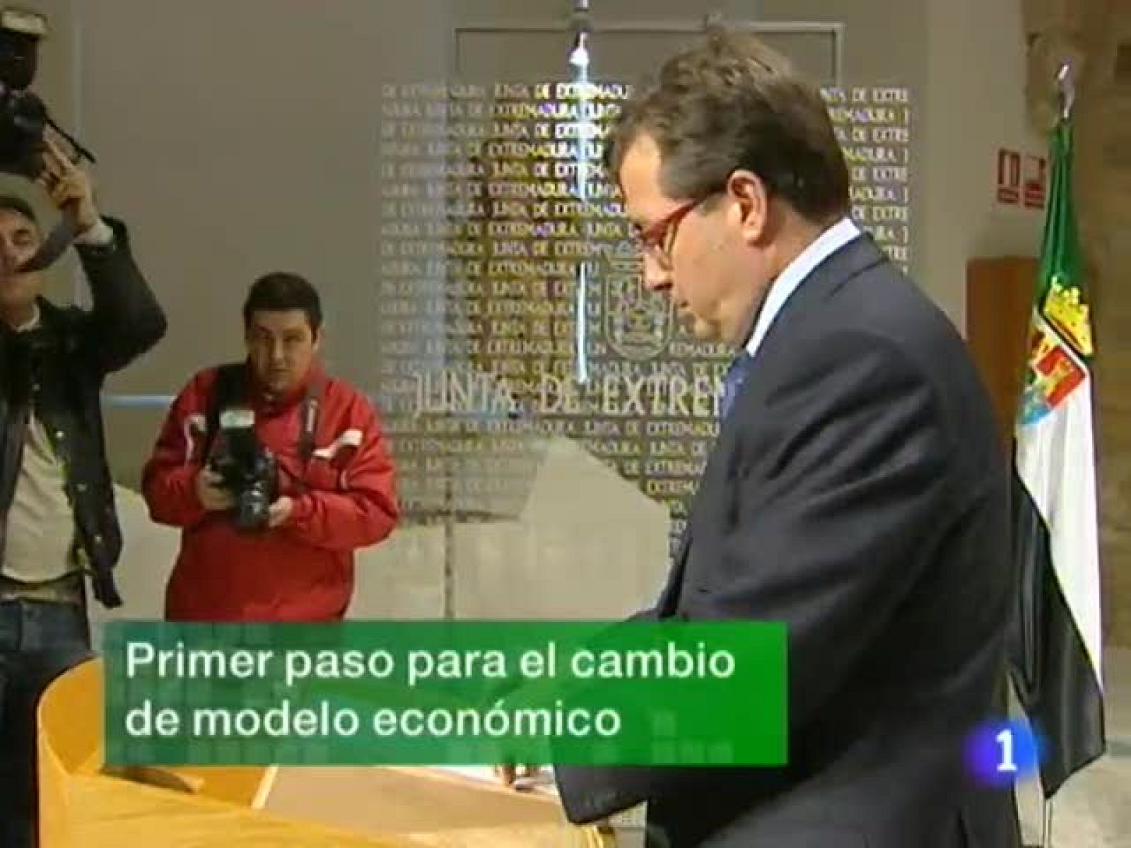 Noticias Extremadura. Informativo Territorial de Extremadura. (10/11/09)