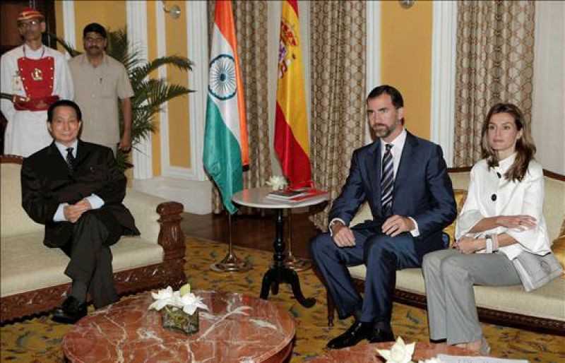 Los Principes llegan a la India