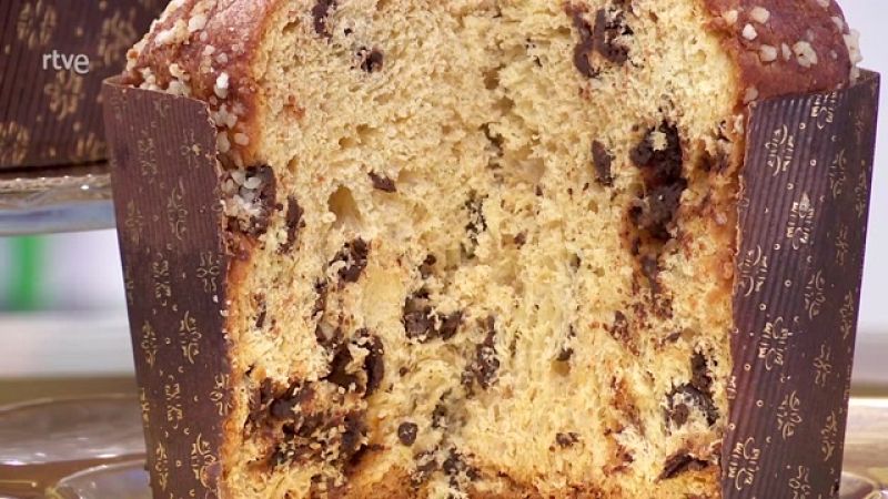 Aquí la Tierra - Receta de panettone de chocolate