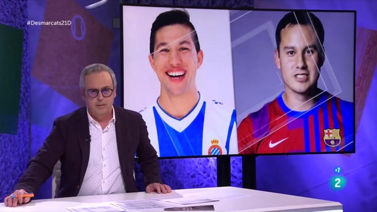 Desmarcats - Àlex Masoliver i Borja Cabezas, futbolistes de Barça i Espanyol