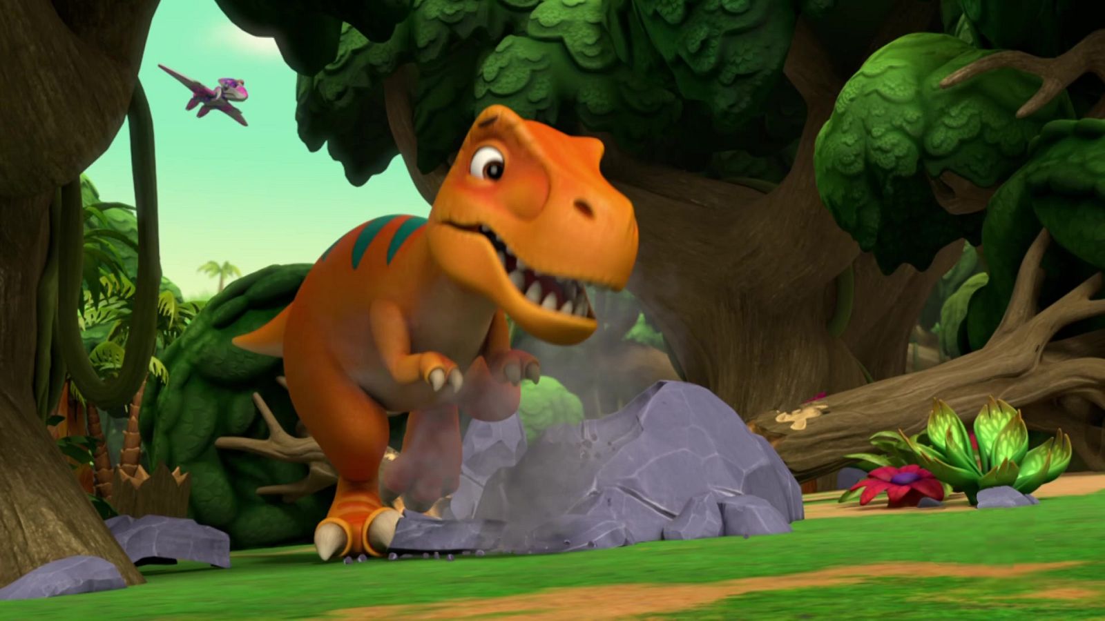 Dino-Rescate: La Patrulla salva a un dinosaurio dolorido - La patrulla canina | Ver