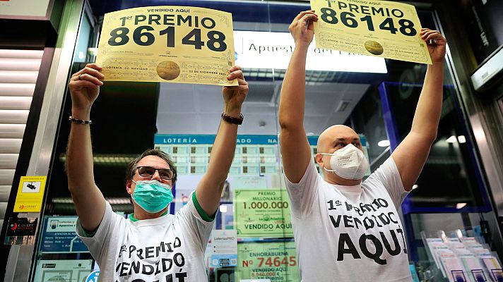 La hora de La 1 - El Gordo de la Lotería de Navidad cae en la Atocha