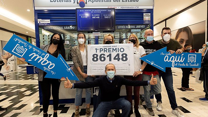 La hora de La 1 - El Gordo de la Lotería de Navidad en Las Palmas de Gran Cana
