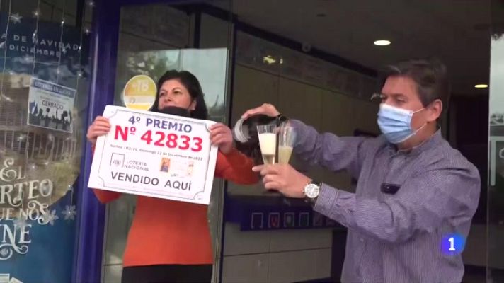 L'Informatiu - 42.833, és eñ quart premi molt repartit a Catalunya