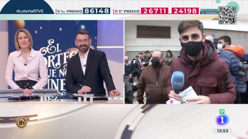 Un bar de Calella celebra un tercer premio de la Lotería de Navidad