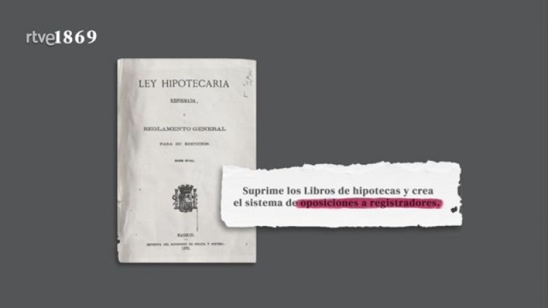La aventura del saber - 160 años de la Ley Hipotecaria - ver ahora