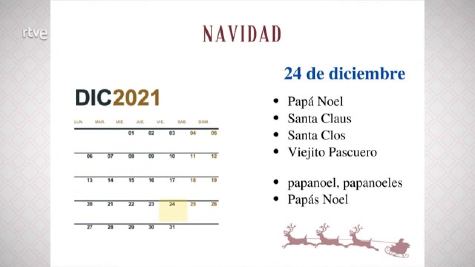 La aventura del saber - Dudas ortográficas al felicitar las fiestas - ver ahora