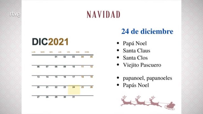 La aventura del Saber - Dudas ortográficas al felicitar las fiestas
