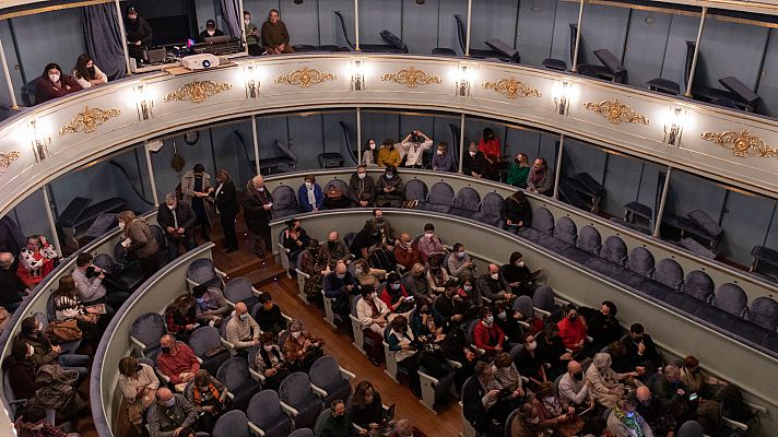 Telediario 1 - La variante ómicron golpea al sector cultural