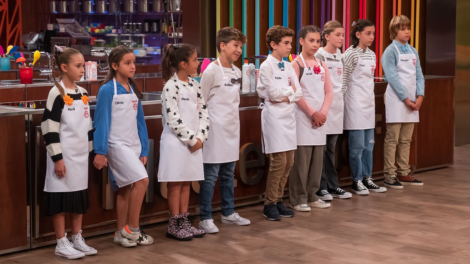 MasterChef Junior 9 I Abril llena de lazos de la suerte a todos los aspirantes | Ver