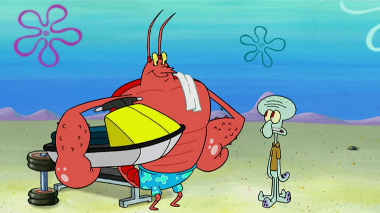 Calamardo más uno - Bob Esponja | Ver