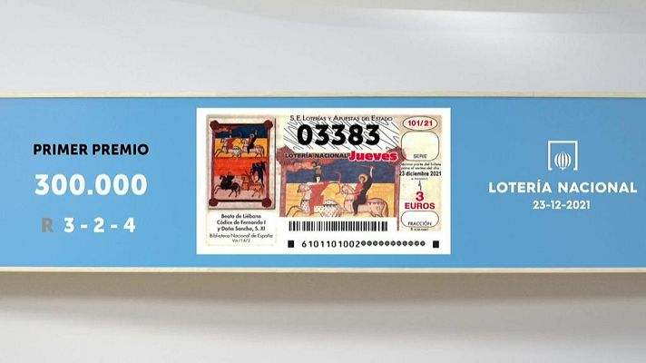 SELAE - Sorteo de la Lotería Nacional del 23/12/2021