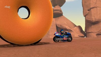 Moto-Patrulla: La Moto-Patrulla salva los donuts