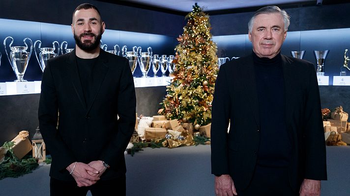 Telediario 1 - El fútbol español te desea Feliz Navidad