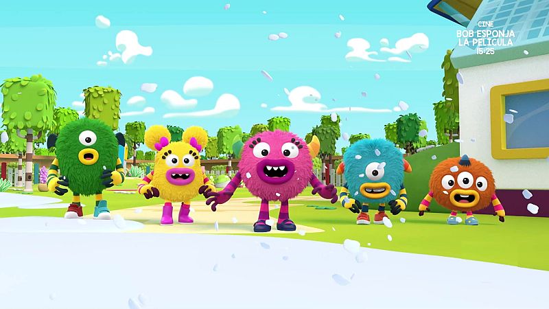 Snowball fight - Momonsters en inglés | Watch