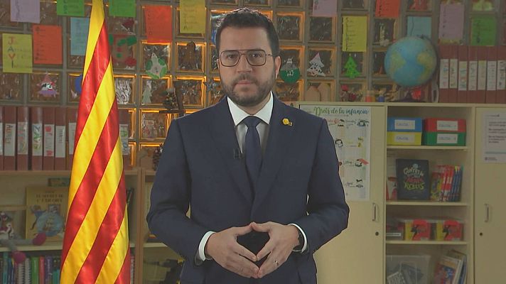 L'Informatiu - Aragonès demana al 2022 "resultats tangibles" a la negociació amb l'Estat