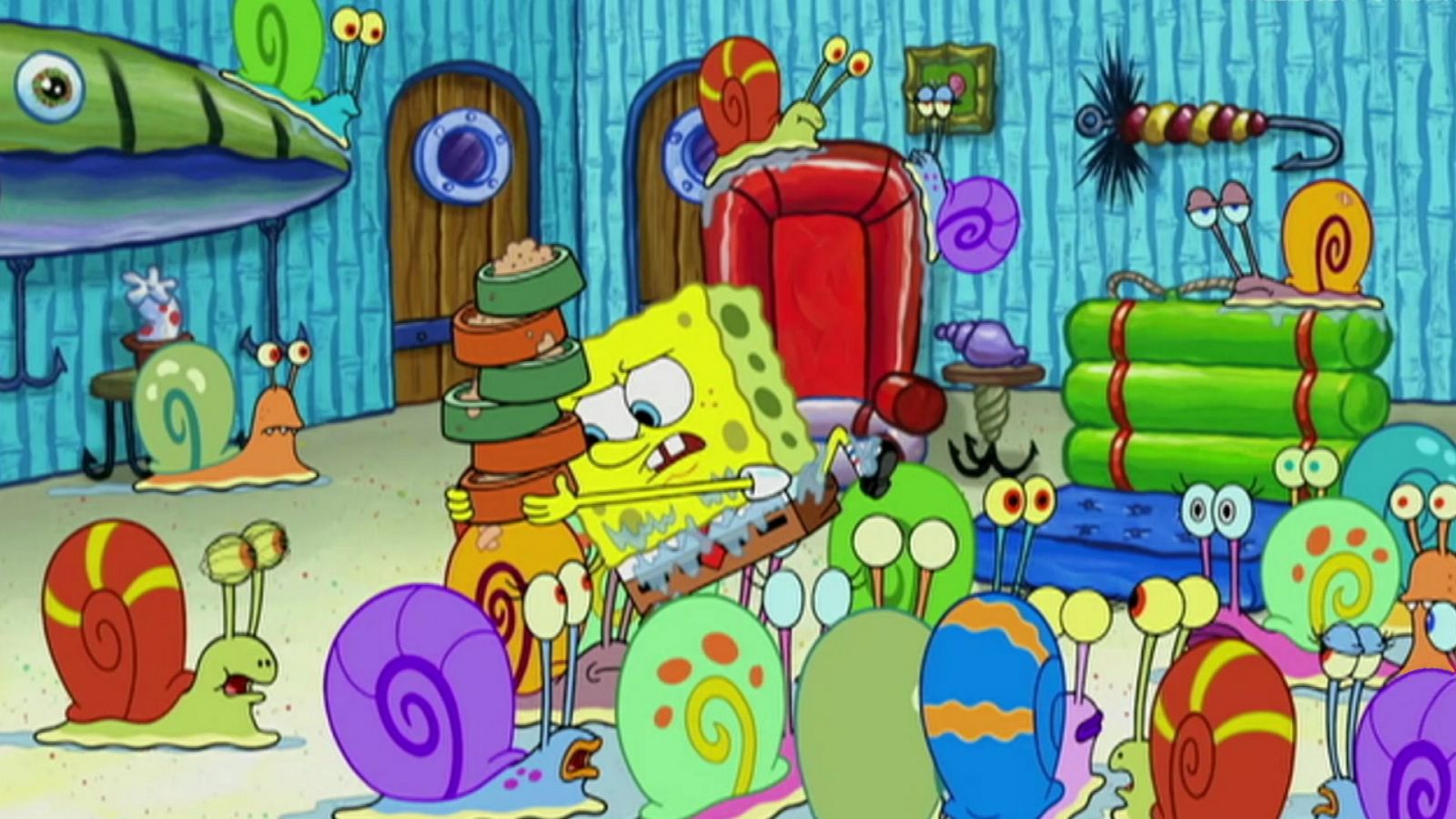 El refugio - Bob Esponja | Ver