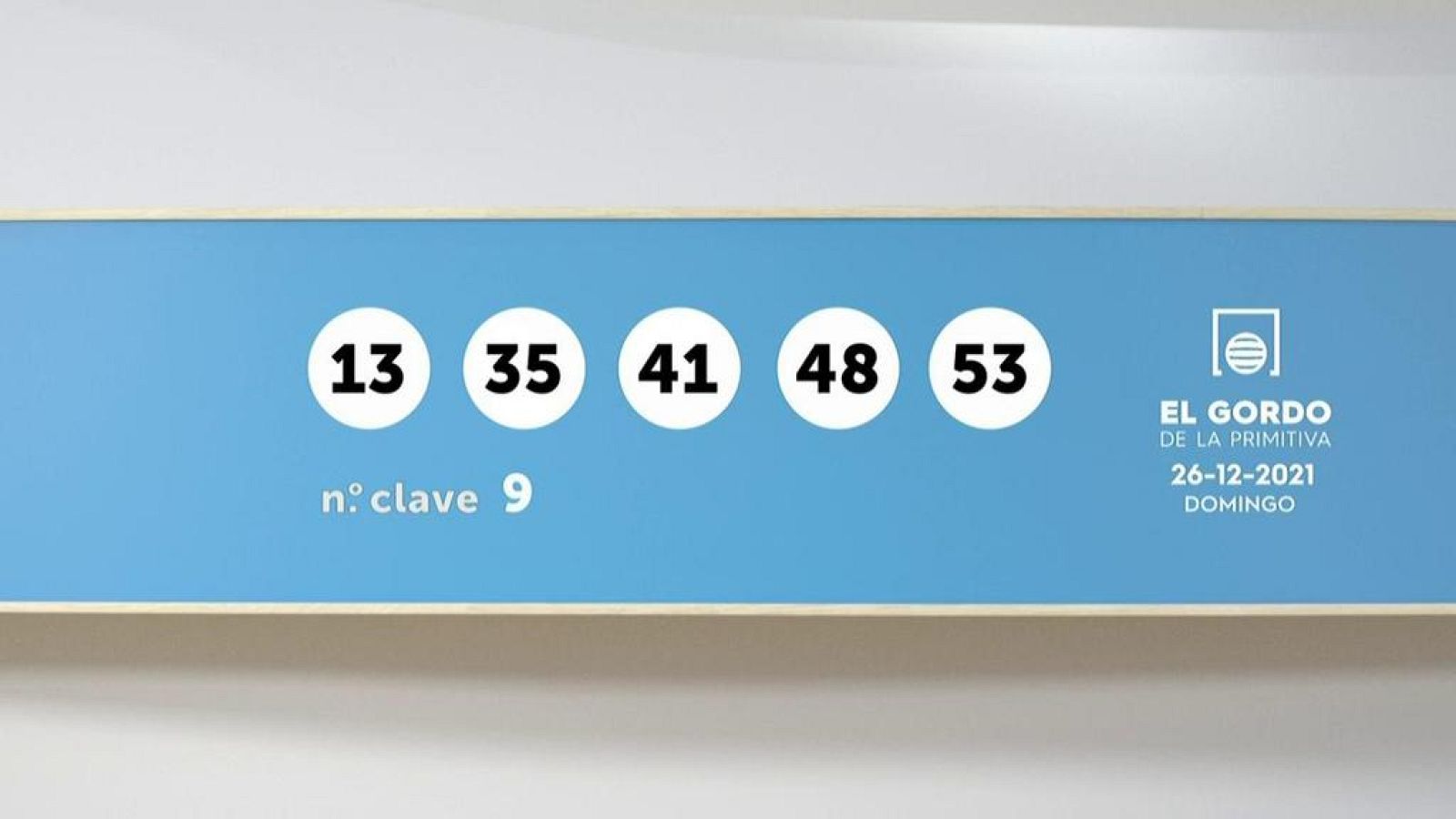 Sorteo de la Lotería Gordo de la Primitiva del 26/12/2021 - Ver ahora