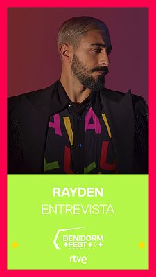 Benidorm Fest - Rayden: "'Calle de la llorería' es lo que te permites decir en una taberna"