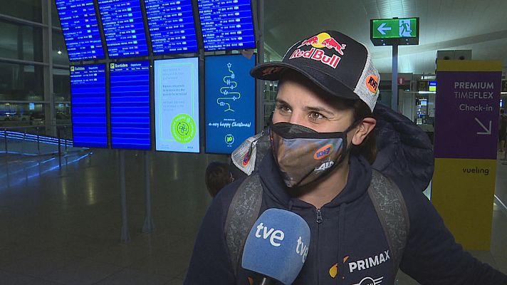 Telediario 2 - Laia Sanz, con "muchas ganas" de correr el Dakar en coche