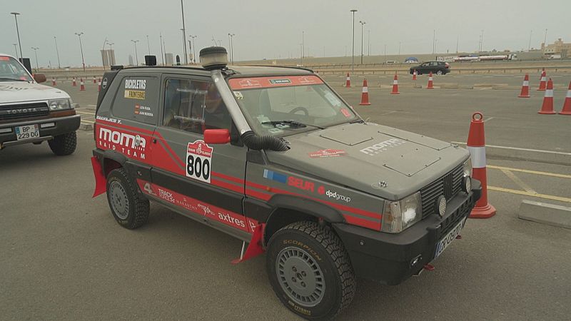 El Dakar en un Panda por una causa solidaria