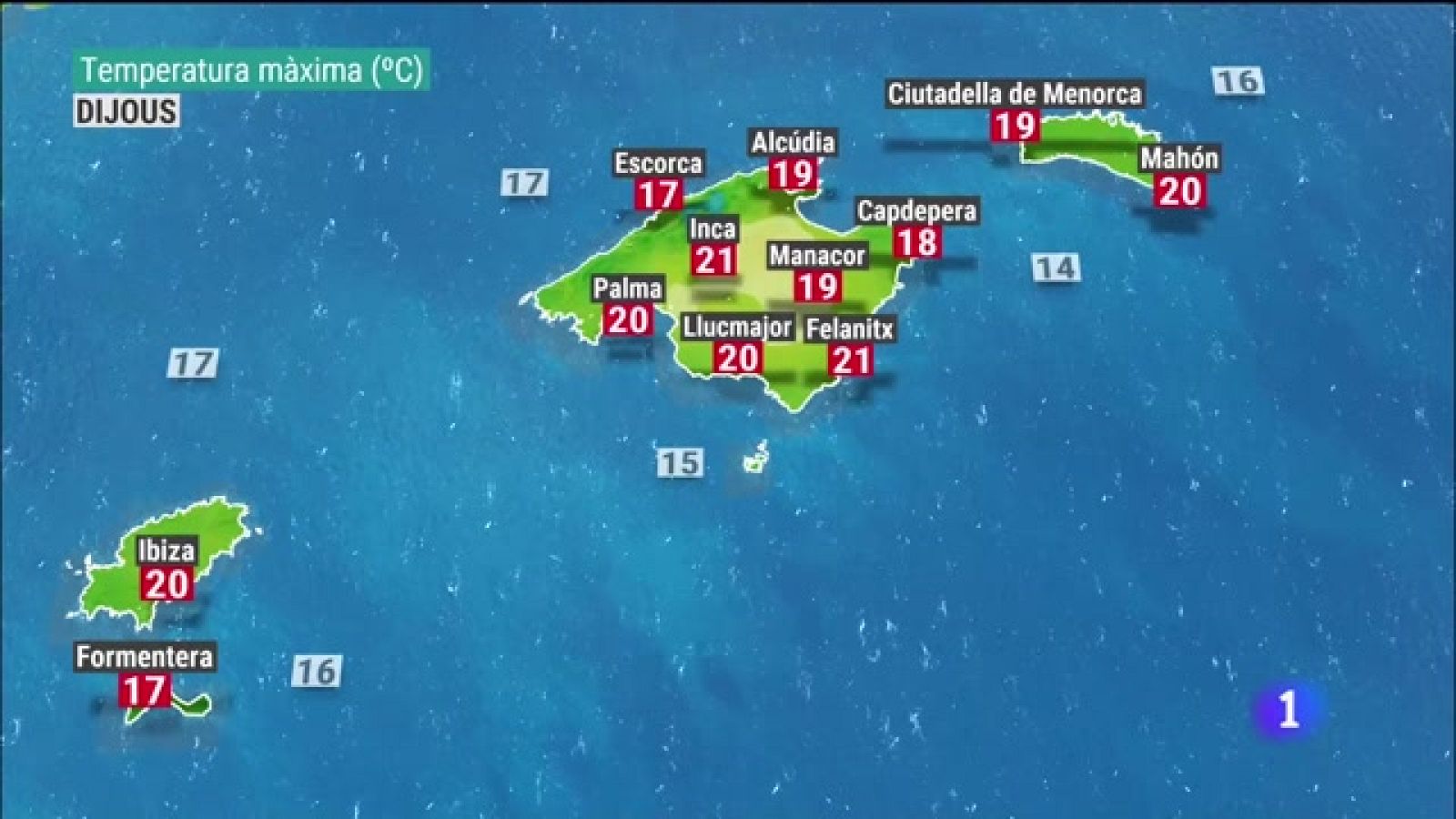 El temps a les Illes Balears - 29/12/21