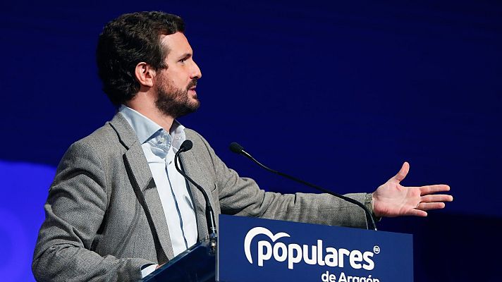 Informativo 24h - Casado afirma que la situación en España es "muy mala" pero "el ciclo de cambio es imparable"