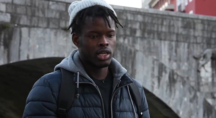 Telediario 2 - Muhamad Fadal, el héroe de la Ría de Bilbao, protagonista de 2021