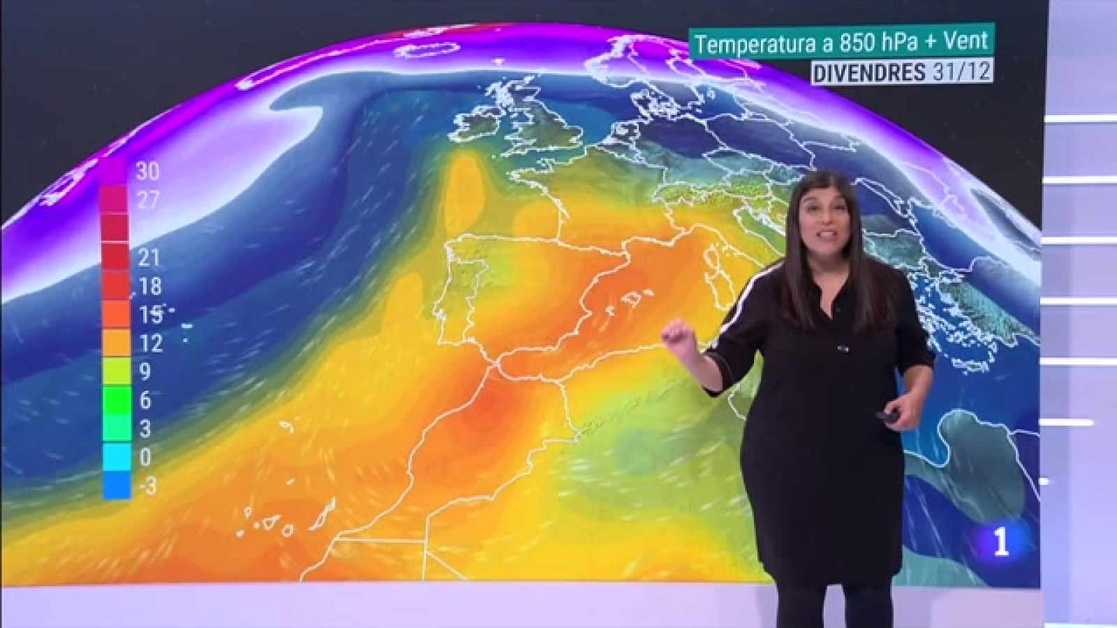 El Temps (31/12/2021) - Cap d'any primaveral