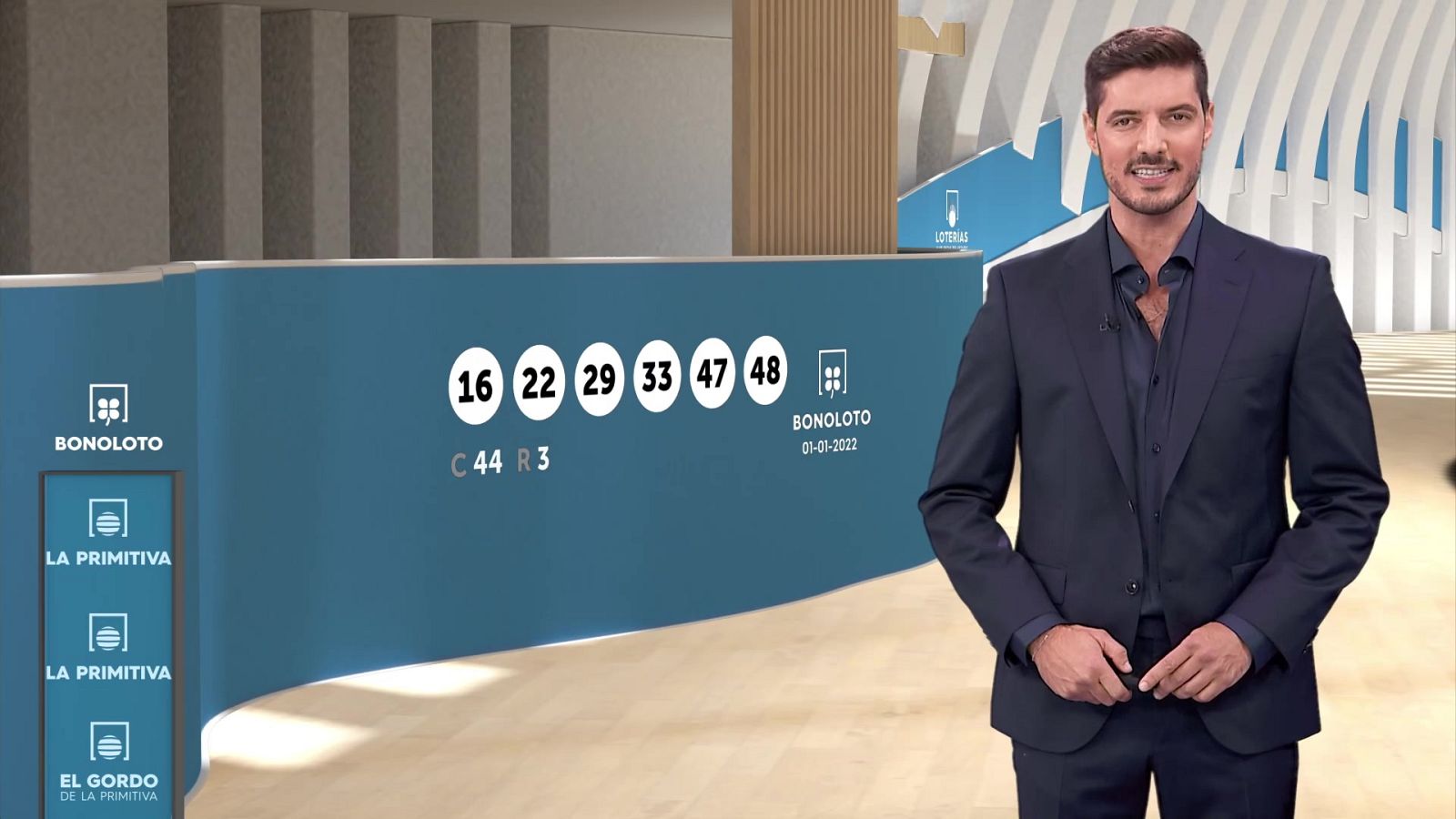 Sorteo de la Bonoloto y Primitiva del 01/01/2022 - ver ahora