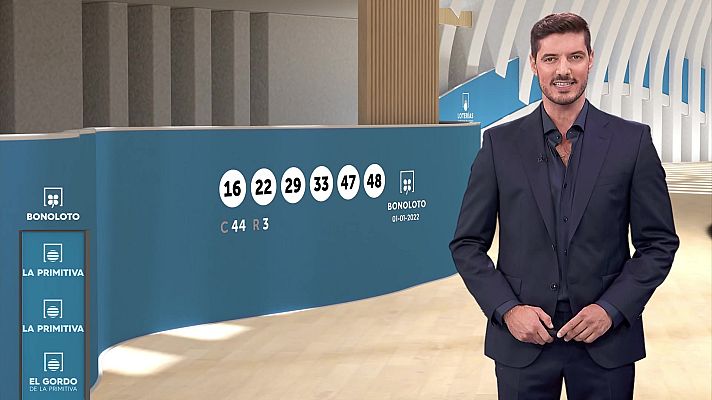 Loterías - Sorteo de la Bonoloto y Primitiva del 01/01/2022